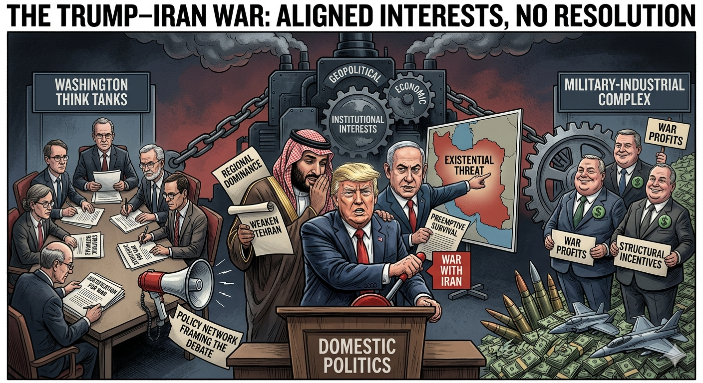 The Real Forces Behind the Trump–Iran War